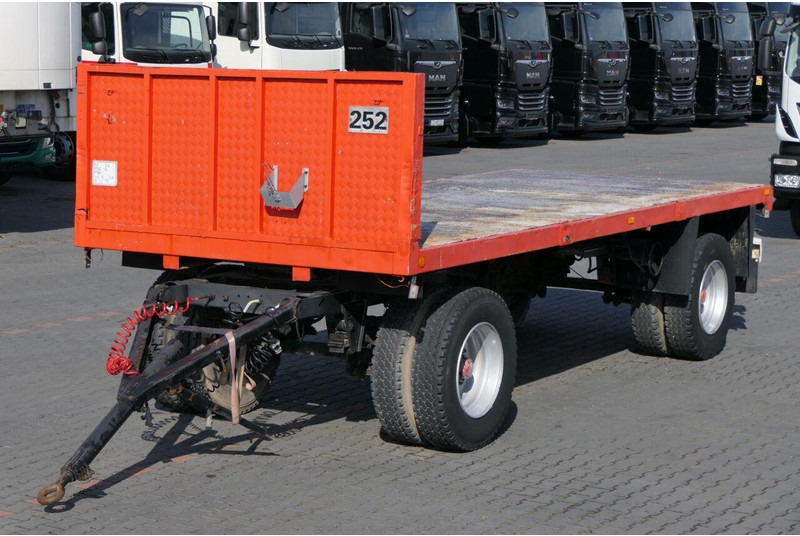 Fruehauf CODER / PRZYCZEPA DO BUDOWLANKI / Długość : 6 M / waga: 3900 kg - Přívěs plato/ Valník: obrázek 1 Fruehauf CODER / PRZYCZEPA DO BUDOWLANKI / Długość : 6 M / waga: 3900 kg - Přívěs plato/ Valník: obrázek 1