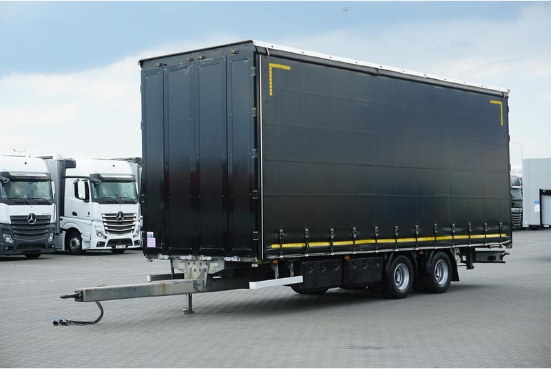 Gniotpol TANDEM / PRZEJAZDOWA / DŁ. 7,75 M - Plachtový přívěs: obrázek 2 Gniotpol TANDEM / PRZEJAZDOWA / DŁ. 7,75 M - Plachtový přívěs: obrázek 2
