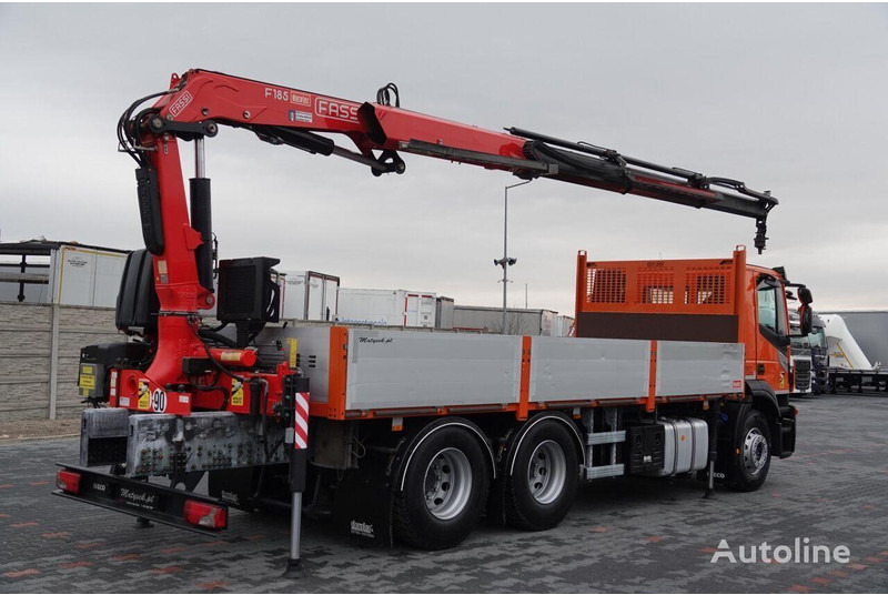 Iveco 420 Flatbed + crane FASSI 185 6x2 - Nákladní automobil valníkový/ Plošinový, Auto s hydraulickou rukou: obrázek 4 Iveco 420 Flatbed + crane FASSI 185 6x2 - Nákladní automobil valníkový/ Plošinový, Auto s hydraulickou rukou: obrázek 4