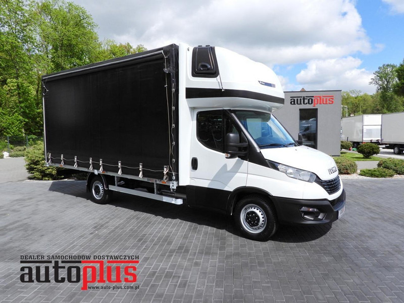 Iveco DAILY  35S18 PLANDEKA 10 PALET WEBASTO TEMPOMAT KLIMATYZACJA  18 - Plachtová dodávka: obrázek 1 Iveco DAILY  35S18 PLANDEKA 10 PALET WEBASTO TEMPOMAT KLIMATYZACJA  18 - Plachtová dodávka: obrázek 1