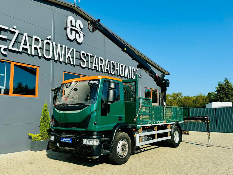 Iveco Eurocargo 180E25 - Nákladní automobil valníkový/ Plošinový, Auto s hydraulickou rukou: obrázek 1 Iveco Eurocargo 180E25 - Nákladní automobil valníkový/ Plošinový, Auto s hydraulickou rukou: obrázek 1
