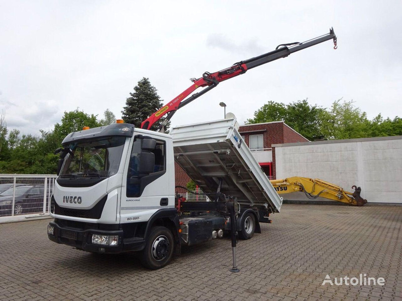 Iveco Eurocargo 80-220 Tipper + crane - Sklápěč, Auto s hydraulickou rukou: obrázek 1 Iveco Eurocargo 80-220 Tipper + crane - Sklápěč, Auto s hydraulickou rukou: obrázek 1