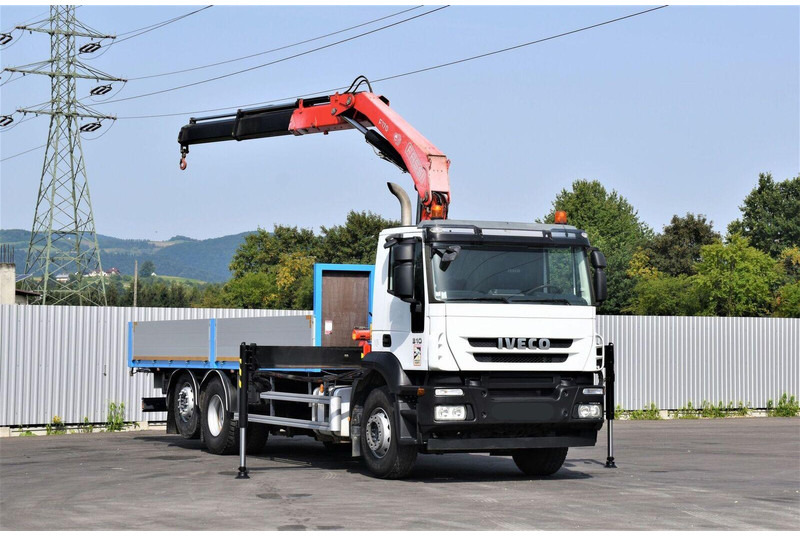 Iveco Stralis 310 PRITSCHE - Nákladní automobil valníkový/ Plošinový, Auto s hydraulickou rukou: obrázek 1 Iveco Stralis 310 PRITSCHE - Nákladní automobil valníkový/ Plošinový, Auto s hydraulickou rukou: obrázek 1