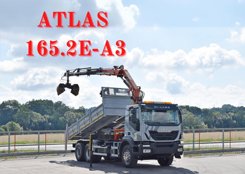 Iveco TRAKKER 410 - Sklápěč, Auto s hydraulickou rukou: obrázek 1 Iveco TRAKKER 410 - Sklápěč, Auto s hydraulickou rukou: obrázek 1