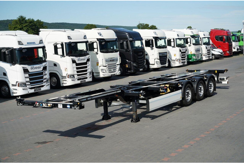 Krone NACZEPA PODKONTENEROWA / MAŁO UŻYWANA / UNIWERSALNA / 2023 ROK - Kontejnerovy návěs/ Výměnná nástavba: obrázek 1 Krone NACZEPA PODKONTENEROWA / MAŁO UŻYWANA / UNIWERSALNA / 2023 ROK - Kontejnerovy návěs/ Výměnná nástavba: obrázek 1