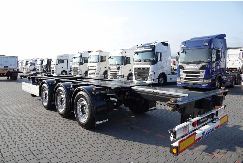 Krone NACZEPA PODKONTENEROWA / NOWA / 2023 ROK / ROZSUWANY TYŁ / DO WS - Kontejnerovy návěs/ Výměnná nástavba: obrázek 5 Krone NACZEPA PODKONTENEROWA / NOWA / 2023 ROK / ROZSUWANY TYŁ / DO WS - Kontejnerovy návěs/ Výměnná nástavba: obrázek 5