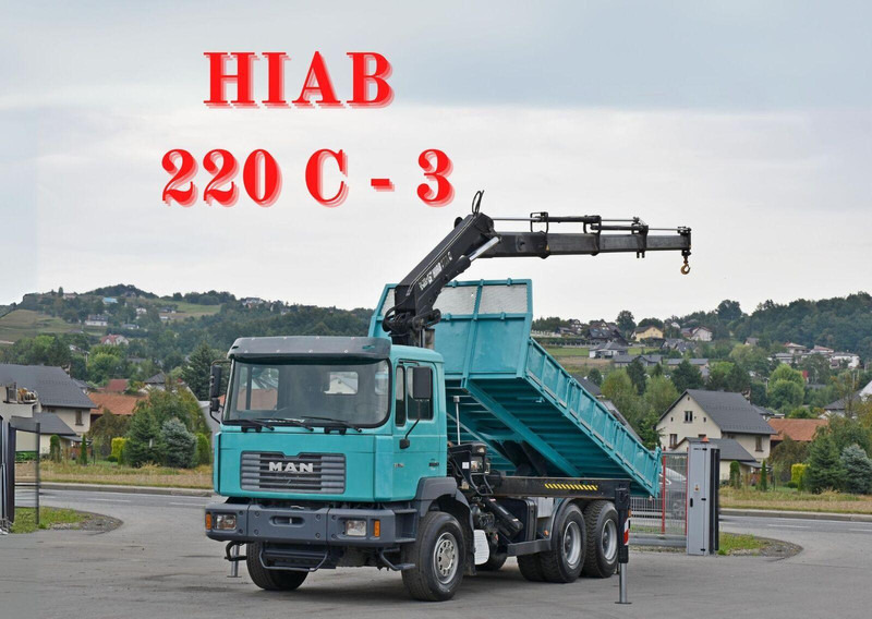 MAN 27-314 - Sklápěč, Auto s hydraulickou rukou: obrázek 1 MAN 27-314 - Sklápěč, Auto s hydraulickou rukou: obrázek 1