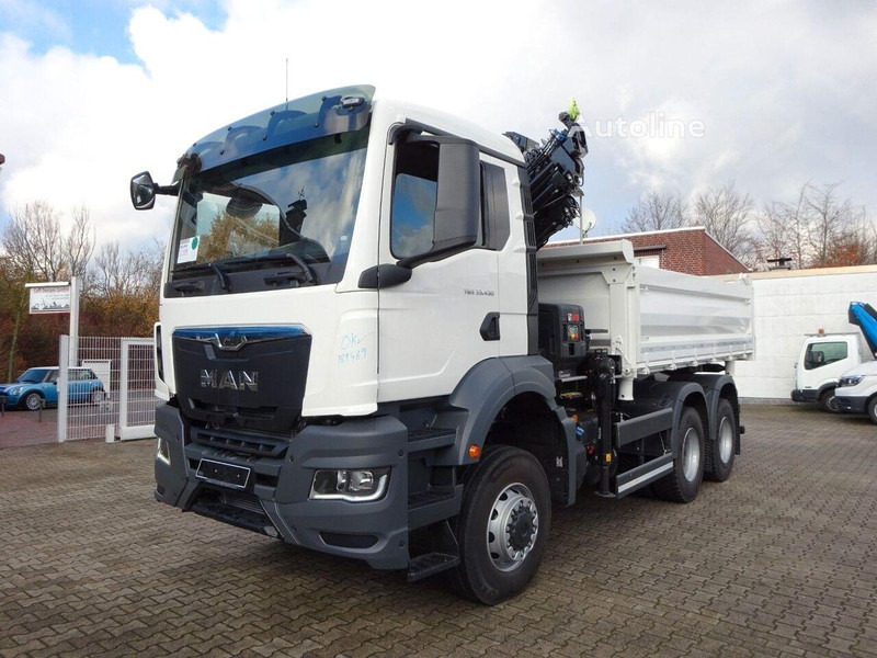 MAN 33.430 - 3 way tipper+crane 6x6 - Sklápěč, Auto s hydraulickou rukou: obrázek 1 MAN 33.430 - 3 way tipper+crane 6x6 - Sklápěč, Auto s hydraulickou rukou: obrázek 1