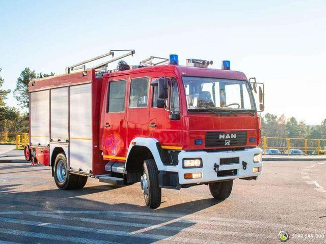 Hasičský vůz MAN L 80 4x4 Straż Pożarna Firetruck Feuerwehr: obrázek 9