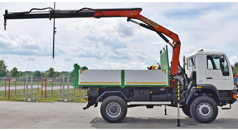 MAN LE 18.280 Kipper 3,70 m + PK 9501 /4x4 - Sklápěč, Auto s hydraulickou rukou: obrázek 5 MAN LE 18.280 Kipper 3,70 m + PK 9501 /4x4 - Sklápěč, Auto s hydraulickou rukou: obrázek 5