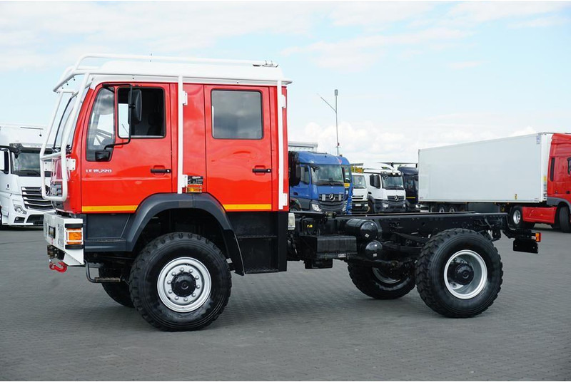 MAN LE 220 / 4 X 4 / DOKA / DO ZABUDOWY / KAMPER - Podvozek s kabinou: obrázek 3 MAN LE 220 / 4 X 4 / DOKA / DO ZABUDOWY / KAMPER - Podvozek s kabinou: obrázek 3