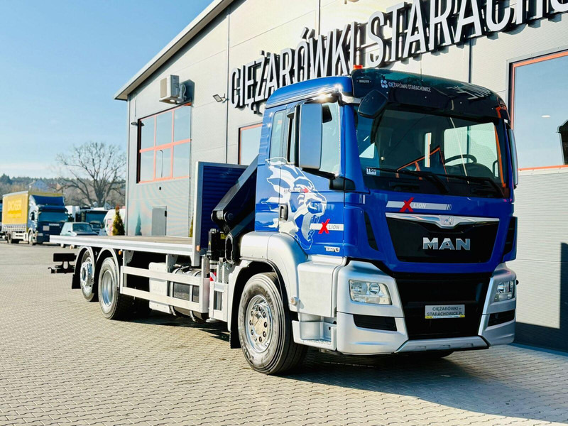 MAN MAN TGS 26.360 // E6 // 6x2 // platforma laweta 7,2m z HDs HMF 1 - Nákladní automobil valníkový/ Plošinový, Auto s hydraulickou rukou: obrázek 4 MAN MAN TGS 26.360 // E6 // 6x2 // platforma laweta 7,2m z HDs HMF 1 - Nákladní automobil valníkový/ Plošinový, Auto s hydraulickou rukou: obrázek 4