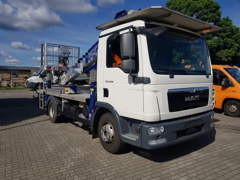 MAN TGL 8.150 22M Multitel - Nákladní automobil valníkový/ Plošinový, Auto s hydraulickou rukou: obrázek 3 MAN TGL 8.150 22M Multitel - Nákladní automobil valníkový/ Plošinový, Auto s hydraulickou rukou: obrázek 3