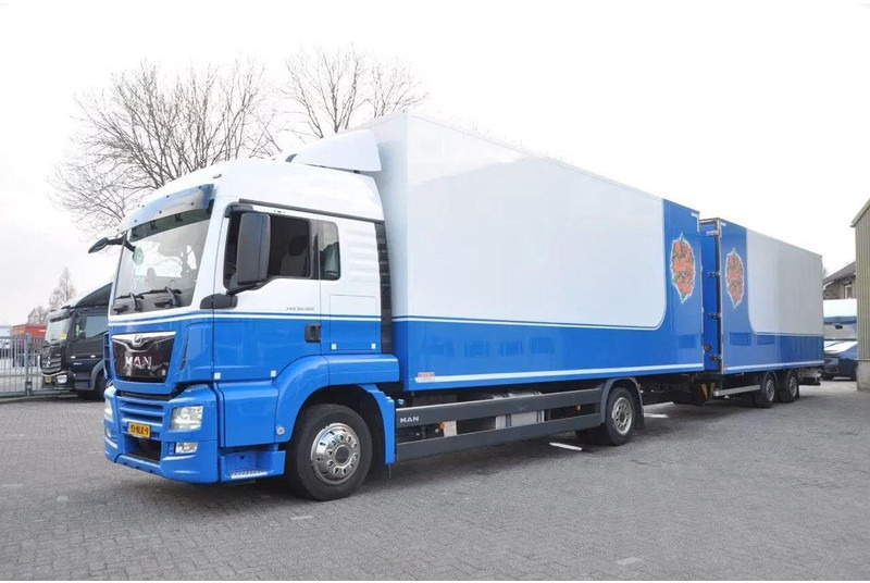 MAN TGM 18.320 - Koffer + trailer - Skříňový nákladní auto: obrázek 1 MAN TGM 18.320 - Koffer + trailer - Skříňový nákladní auto: obrázek 1