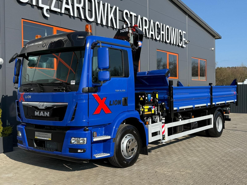 MAN TGM TGL 15.250 / E6 / wywrotka 3-S + HMF żuraw z pilotem / H - Sklápěč, Auto s hydraulickou rukou: obrázek 4 MAN TGM TGL 15.250 / E6 / wywrotka 3-S + HMF żuraw z pilotem / H - Sklápěč, Auto s hydraulickou rukou: obrázek 4