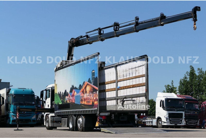 MAN TGS 22.440 - Curtain side+crane 6x2 - Plachtový nákladní auto: obrázek 4 MAN TGS 22.440 - Curtain side+crane 6x2 - Plachtový nákladní auto: obrázek 4