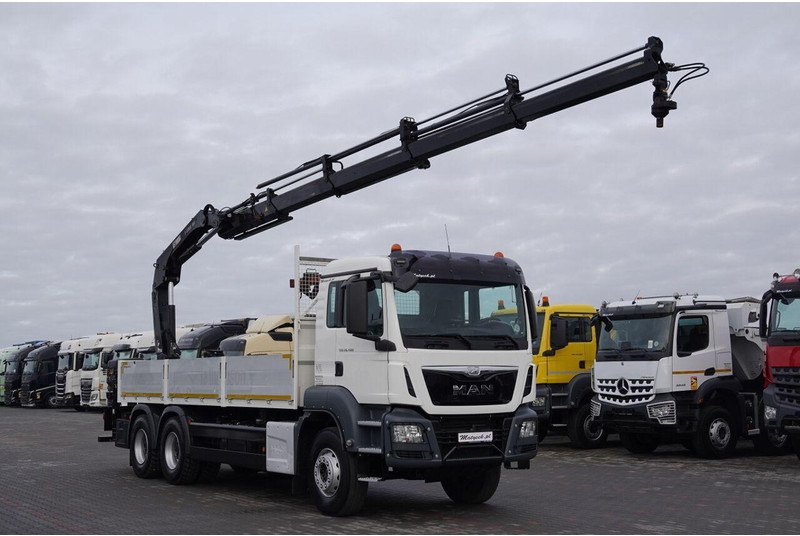MAN TGS 26.400 / 6x4 / SKRZYNIOWY - 6,5M / HDS HIAB 188 4xwysów 13 M - Nákladní automobil valníkový/ Plošinový, Auto s hydraulickou rukou: obrázek 4 MAN TGS 26.400 / 6x4 / SKRZYNIOWY - 6,5M / HDS HIAB 188 4xwysów 13 M - Nákladní automobil valníkový/ Plošinový, Auto s hydraulickou rukou: obrázek 4
