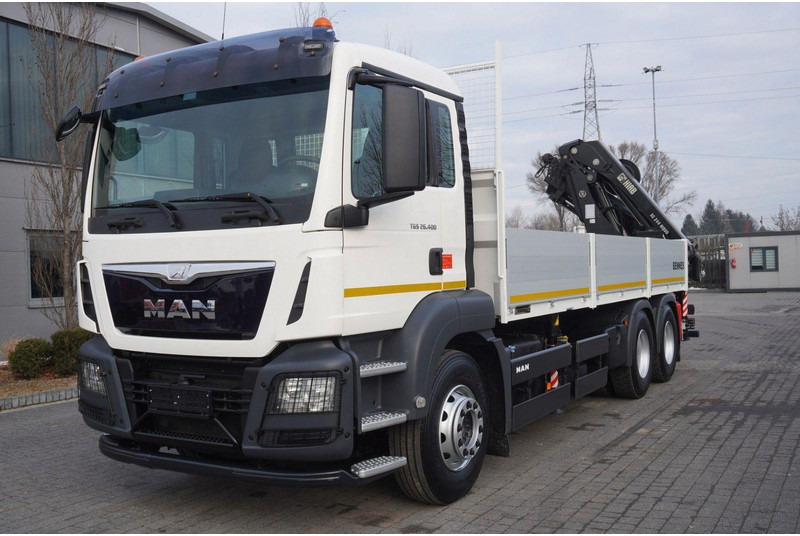 MAN TGS 26.400 + HIAB 244 EP-4 HIDUO crane - Nákladní automobil valníkový/ Plošinový, Auto s hydraulickou rukou: obrázek 3 MAN TGS 26.400 + HIAB 244 EP-4 HIDUO crane - Nákladní automobil valníkový/ Plošinový, Auto s hydraulickou rukou: obrázek 3