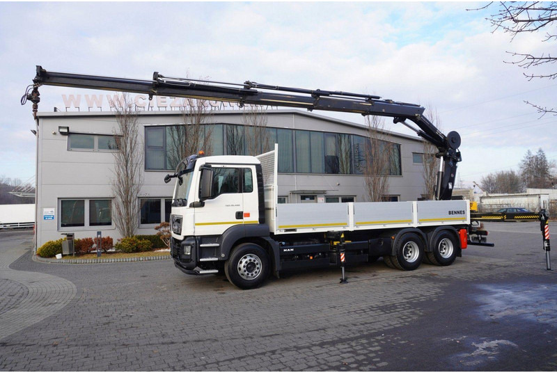 MAN TGS 26.400 + HIAB 244 EP-4 HIDUO crane - Nákladní automobil valníkový/ Plošinový, Auto s hydraulickou rukou: obrázek 2 MAN TGS 26.400 + HIAB 244 EP-4 HIDUO crane - Nákladní automobil valníkový/ Plošinový, Auto s hydraulickou rukou: obrázek 2