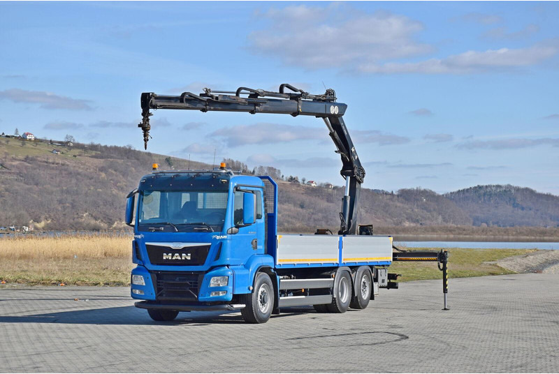 MAN TGS 26.480 - Nákladní automobil valníkový/ Plošinový, Auto s hydraulickou rukou: obrázek 2 MAN TGS 26.480 - Nákladní automobil valníkový/ Plošinový, Auto s hydraulickou rukou: obrázek 2
