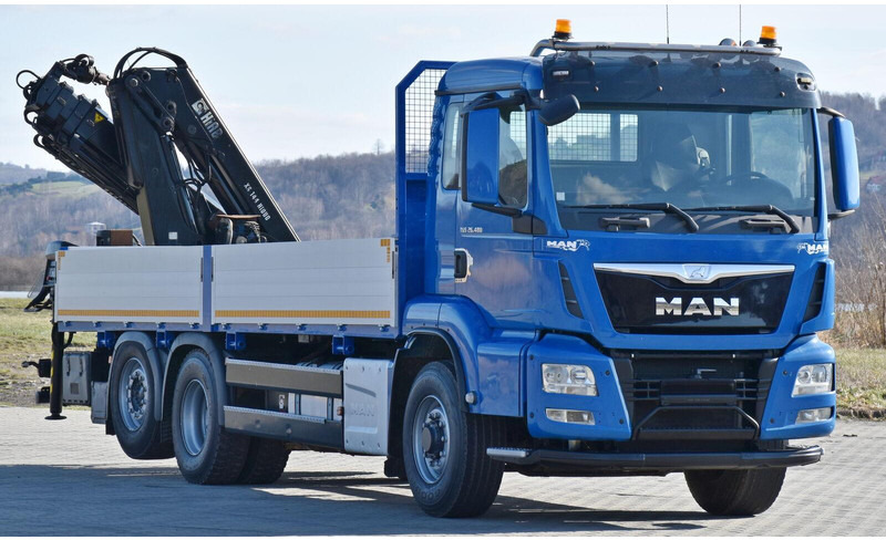 MAN TGS 26.480 - Nákladní automobil valníkový/ Plošinový, Auto s hydraulickou rukou: obrázek 3 MAN TGS 26.480 - Nákladní automobil valníkový/ Plošinový, Auto s hydraulickou rukou: obrázek 3