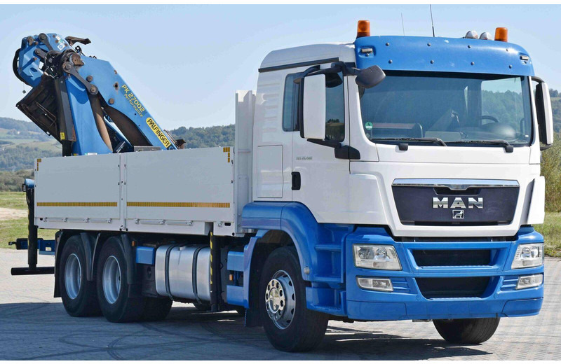 MAN TGS 26.480 * PK 27002 + JIB PJ060 + FUNK / 6x4 - Nákladní automobil valníkový/ Plošinový, Auto s hydraulickou rukou: obrázek 4 MAN TGS 26.480 * PK 27002 + JIB PJ060 + FUNK / 6x4 - Nákladní automobil valníkový/ Plošinový, Auto s hydraulickou rukou: obrázek 4