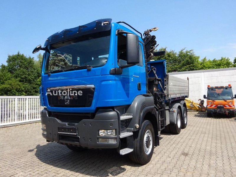 MAN TGS 28.400 - 3 way tipper+crane - Sklápěč, Auto s hydraulickou rukou: obrázek 1 MAN TGS 28.400 - 3 way tipper+crane - Sklápěč, Auto s hydraulickou rukou: obrázek 1