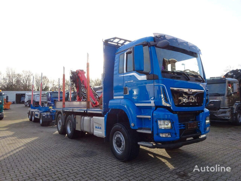 MAN TGS 28.500 6x4 Log truck + Crane Epsilon + Trailer - Lesovůz, Auto s hydraulickou rukou: obrázek 2 MAN TGS 28.500 6x4 Log truck + Crane Epsilon + Trailer - Lesovůz, Auto s hydraulickou rukou: obrázek 2