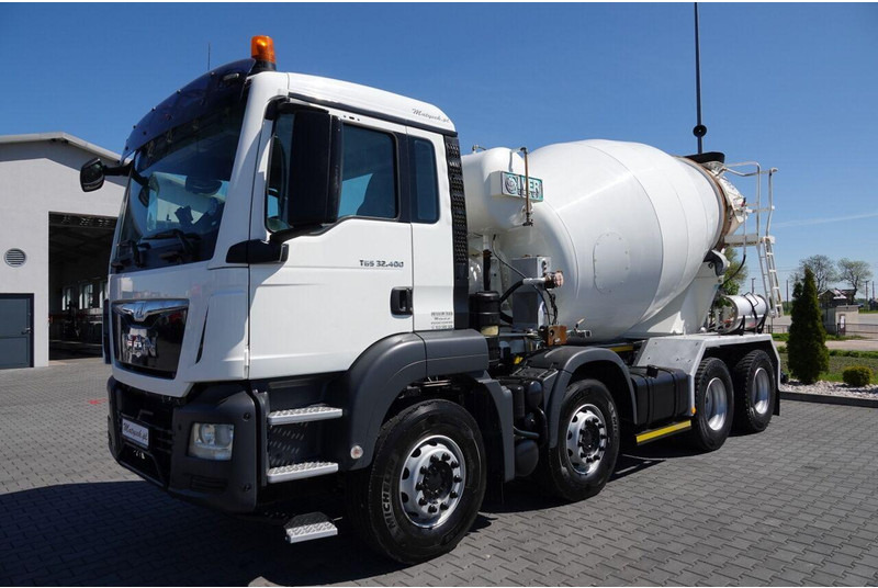 MAN TGS 32.400 / 8X4 / GRUSZKA / BETONOMIESZARKA / 9 M3 / IMER / MAN - Autodomíchávač: obrázek 2 MAN TGS 32.400 / 8X4 / GRUSZKA / BETONOMIESZARKA / 9 M3 / IMER / MAN - Autodomíchávač: obrázek 2