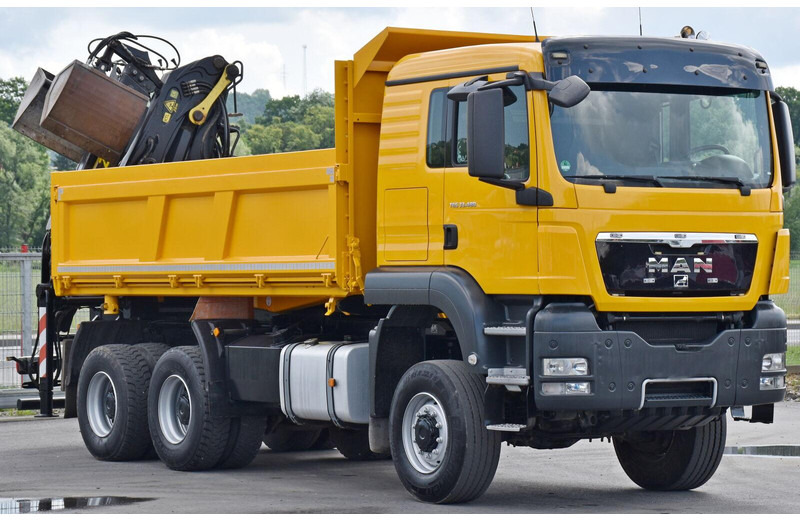 MAN TGS 33.480 - Sklápěč, Auto s hydraulickou rukou: obrázek 4 MAN TGS 33.480 - Sklápěč, Auto s hydraulickou rukou: obrázek 4