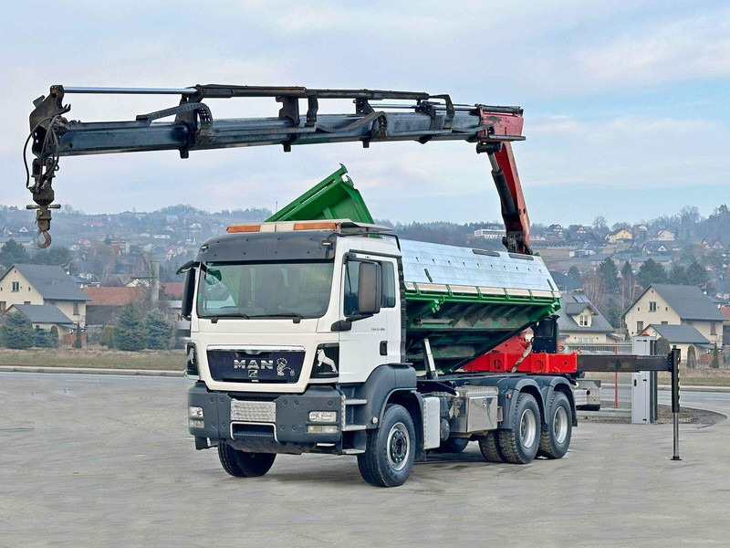 MAN TGS 33.480 - Sklápěč, Auto s hydraulickou rukou: obrázek 2 MAN TGS 33.480 - Sklápěč, Auto s hydraulickou rukou: obrázek 2