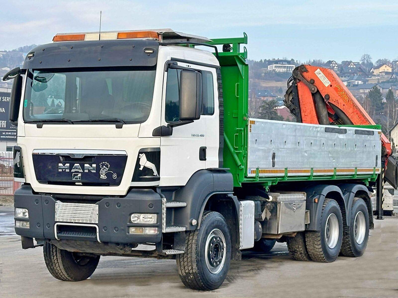 MAN TGS 33.480 - Sklápěč, Auto s hydraulickou rukou: obrázek 4 MAN TGS 33.480 - Sklápěč, Auto s hydraulickou rukou: obrázek 4