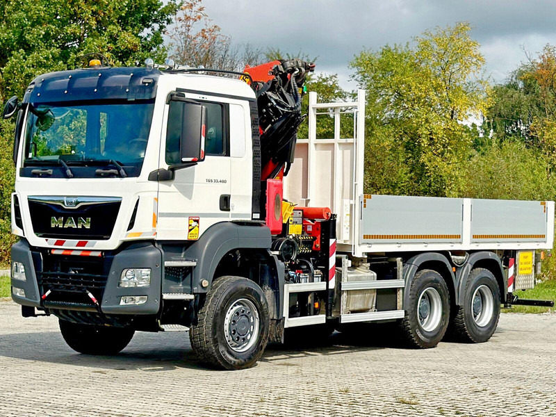 MAN TGS 33.480*KIPPER 5,05m * PK 33002-EH C+FUNK/6x6* 6x6 - Nákladní automobil valníkový/ Plošinový, Auto s hydraulickou rukou: obrázek 3 MAN TGS 33.480*KIPPER 5,05m * PK 33002-EH C+FUNK/6x6* 6x6 - Nákladní automobil valníkový/ Plošinový, Auto s hydraulickou rukou: obrázek 3