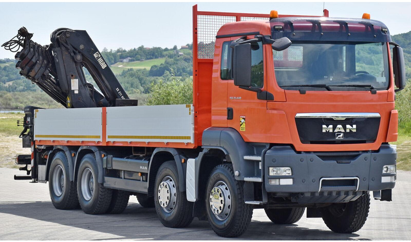 MAN TGS 35.440 - Nákladní automobil valníkový/ Plošinový, Auto s hydraulickou rukou: obrázek 3 MAN TGS 35.440 - Nákladní automobil valníkový/ Plošinový, Auto s hydraulickou rukou: obrázek 3