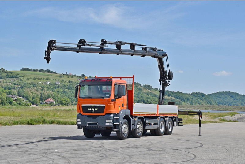 MAN TGS 35.440 - Nákladní automobil valníkový/ Plošinový, Auto s hydraulickou rukou: obrázek 2 MAN TGS 35.440 - Nákladní automobil valníkový/ Plošinový, Auto s hydraulickou rukou: obrázek 2