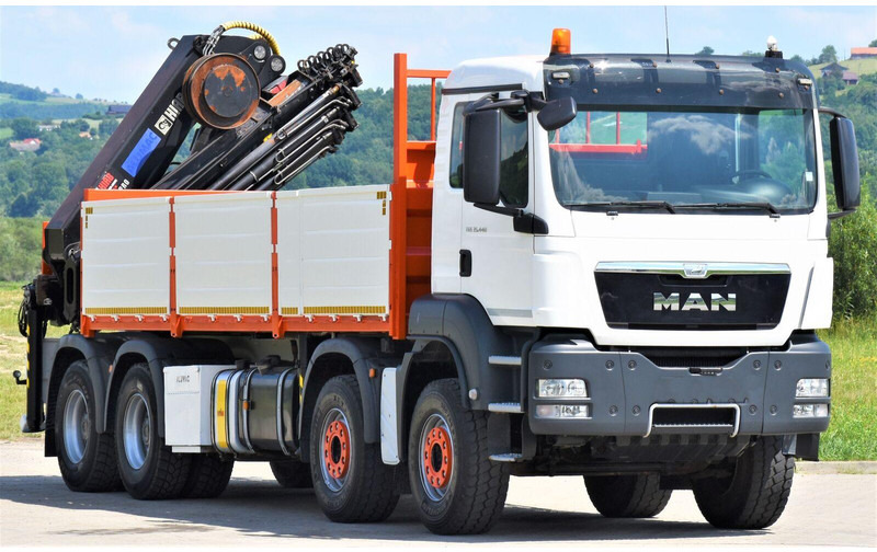 MAN TGS 35.440 * HIAB 322 EP-5HIPRO+FUNK / 8x4! - Nákladní automobil valníkový/ Plošinový, Auto s hydraulickou rukou: obrázek 2 MAN TGS 35.440 * HIAB 322 EP-5HIPRO+FUNK / 8x4! - Nákladní automobil valníkový/ Plošinový, Auto s hydraulickou rukou: obrázek 2