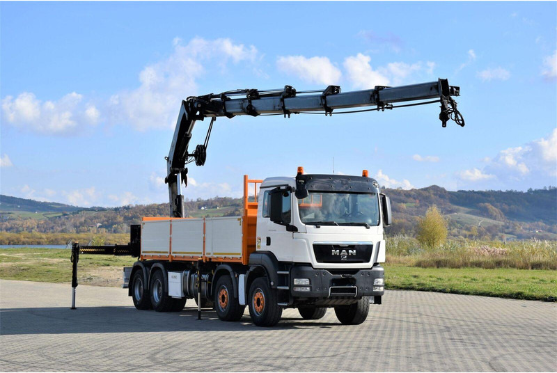 MAN TGS 35.440 * HIAB 322 EP-5HIPRO+FUNK / 8x4! - Nákladní automobil valníkový/ Plošinový, Auto s hydraulickou rukou: obrázek 2 MAN TGS 35.440 * HIAB 322 EP-5HIPRO+FUNK / 8x4! - Nákladní automobil valníkový/ Plošinový, Auto s hydraulickou rukou: obrázek 2