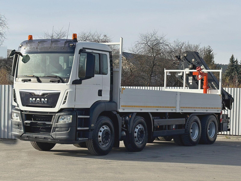 MAN TGS 35.440 * HIAB XS 244 HIPRO +FUNK / 8x4 - Nákladní automobil valníkový/ Plošinový, Auto s hydraulickou rukou: obrázek 4 MAN TGS 35.440 * HIAB XS 244 HIPRO +FUNK / 8x4 - Nákladní automobil valníkový/ Plošinový, Auto s hydraulickou rukou: obrázek 4