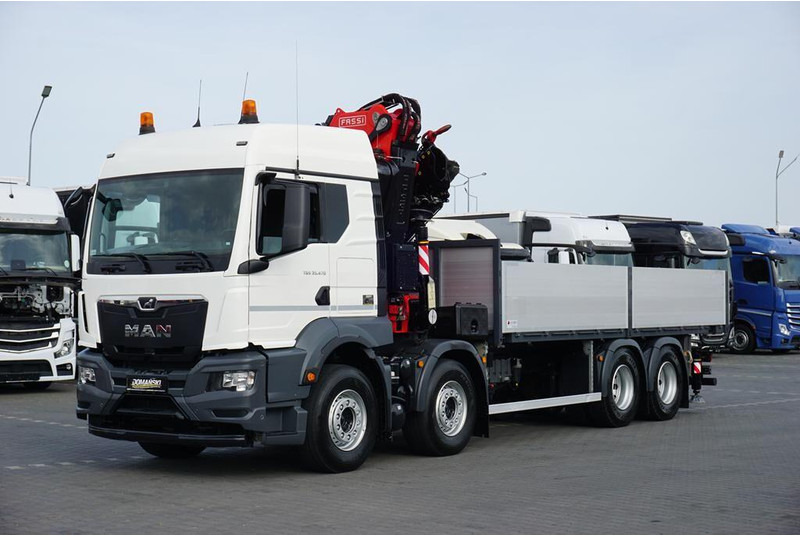 MAN TGS / 35.470 / E 6 / SKRZYNIOWY + HDS / FASSI F 545 / ŁAD. 13 10 - Nákladní automobil valníkový/ Plošinový, Auto s hydraulickou rukou: obrázek 3 MAN TGS / 35.470 / E 6 / SKRZYNIOWY + HDS / FASSI F 545 / ŁAD. 13 10 - Nákladní automobil valníkový/ Plošinový, Auto s hydraulickou rukou: obrázek 3