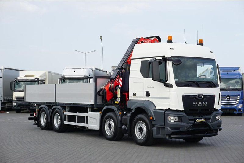 MAN TGS / 35.470 / E 6 / SKRZYNIOWY + HDS / FASSI F 545 / ŁAD. 13 10 - Nákladní automobil valníkový/ Plošinový, Auto s hydraulickou rukou: obrázek 2 MAN TGS / 35.470 / E 6 / SKRZYNIOWY + HDS / FASSI F 545 / ŁAD. 13 10 - Nákladní automobil valníkový/ Plošinový, Auto s hydraulickou rukou: obrázek 2