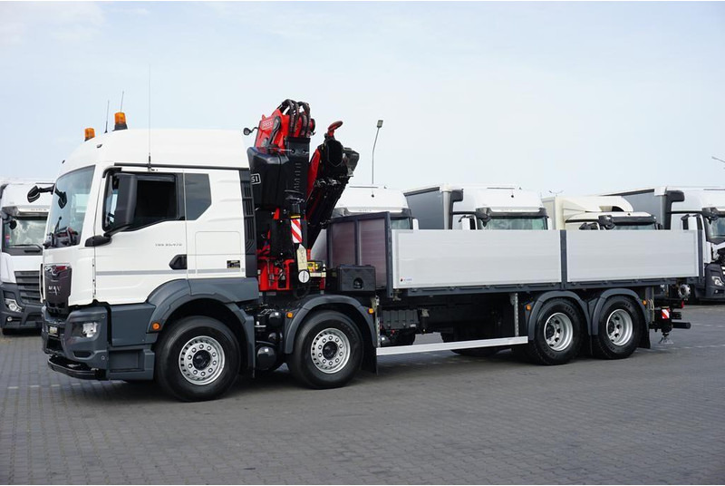 MAN TGS / 35.470 / E 6 / SKRZYNIOWY + HDS / FASSI F 545 / ŁAD. 13 10 - Nákladní automobil valníkový/ Plošinový, Auto s hydraulickou rukou: obrázek 5 MAN TGS / 35.470 / E 6 / SKRZYNIOWY + HDS / FASSI F 545 / ŁAD. 13 10 - Nákladní automobil valníkový/ Plošinový, Auto s hydraulickou rukou: obrázek 5