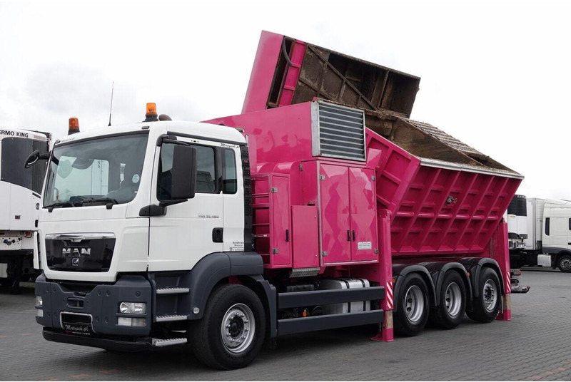 MAN TGS 35.480 / 8X4 / ASENIZACYJNY / ŁADOWARKA PRÓŻNIOWA / WUKO / M - Čistič odpadových jam: obrázek 1 MAN TGS 35.480 / 8X4 / ASENIZACYJNY / ŁADOWARKA PRÓŻNIOWA / WUKO / M - Čistič odpadových jam: obrázek 1