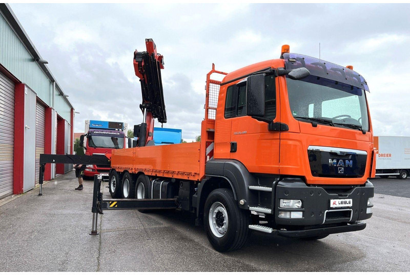MAN TGS 35.480 8x4 Crane Palfinger PK 50002EH - Nákladní automobil valníkový/ Plošinový, Auto s hydraulickou rukou: obrázek 3 MAN TGS 35.480 8x4 Crane Palfinger PK 50002EH - Nákladní automobil valníkový/ Plošinový, Auto s hydraulickou rukou: obrázek 3