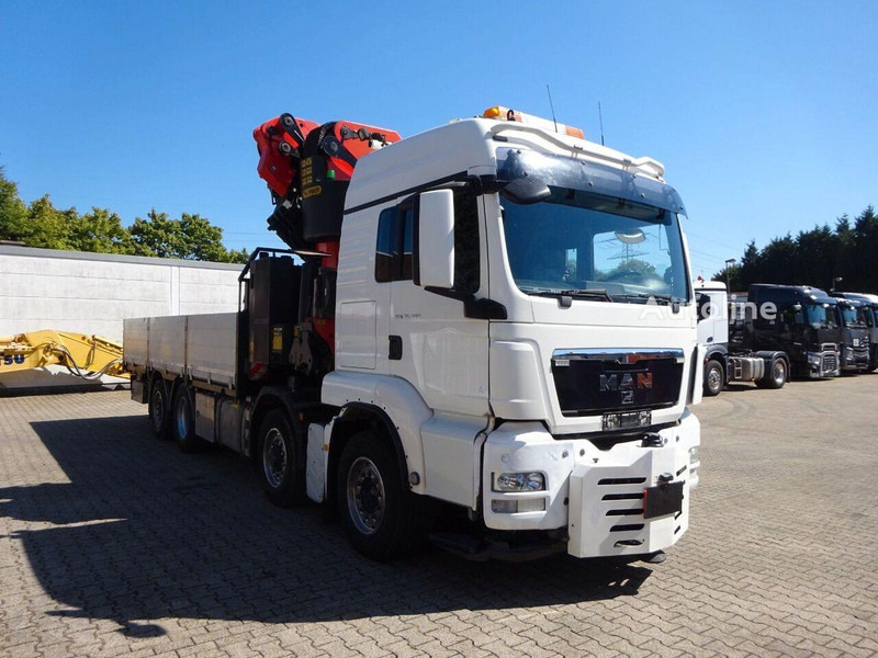 MAN TGS 35.480 - Flatbed + crane - Nákladní automobil valníkový/ Plošinový, Auto s hydraulickou rukou: obrázek 2 MAN TGS 35.480 - Flatbed + crane - Nákladní automobil valníkový/ Plošinový, Auto s hydraulickou rukou: obrázek 2