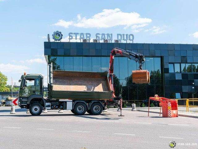 MAN TGS 35.480 PALFINGER PK 20002 HDS Grapple Tippe - Sklápěč, Auto s hydraulickou rukou: obrázek 1 MAN TGS 35.480 PALFINGER PK 20002 HDS Grapple Tippe - Sklápěč, Auto s hydraulickou rukou: obrázek 1