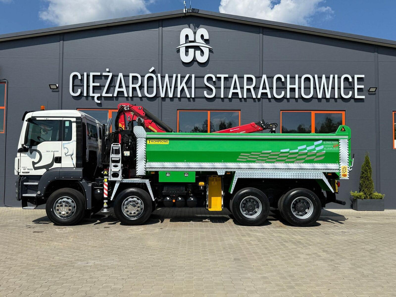 MAN TGS TGX 35.400 // 8x4 // E5 // wywrotka kiper + HDS z czerpakiem - Sklápěč, Auto s hydraulickou rukou: obrázek 3 MAN TGS TGX 35.400 // 8x4 // E5 // wywrotka kiper + HDS z czerpakiem - Sklápěč, Auto s hydraulickou rukou: obrázek 3