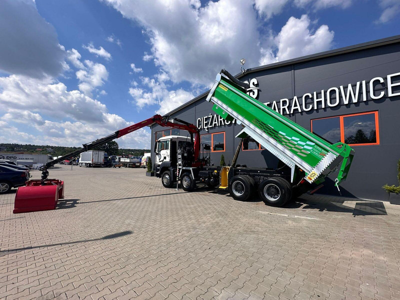 MAN TGS TGX 35.400 // 8x4 // E5 // wywrotka kiper + HDS z czerpakiem leasing MAN TGS TGX 35.400 // 8x4 // E5 // wywrotka kiper + HDS z czerpakiem: obrázek 14