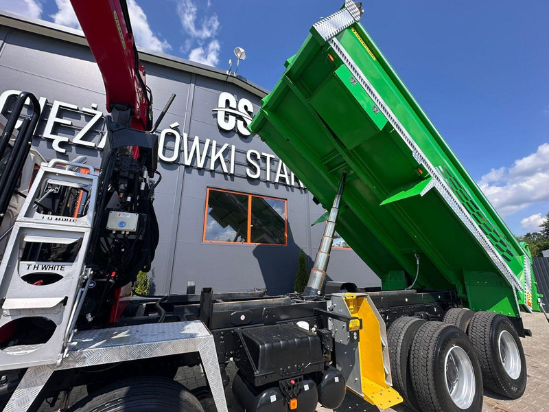 MAN TGS TGX 35.400 // 8x4 // E5 // wywrotka kiper + HDS z czerpakiem leasing MAN TGS TGX 35.400 // 8x4 // E5 // wywrotka kiper + HDS z czerpakiem: obrázek 16