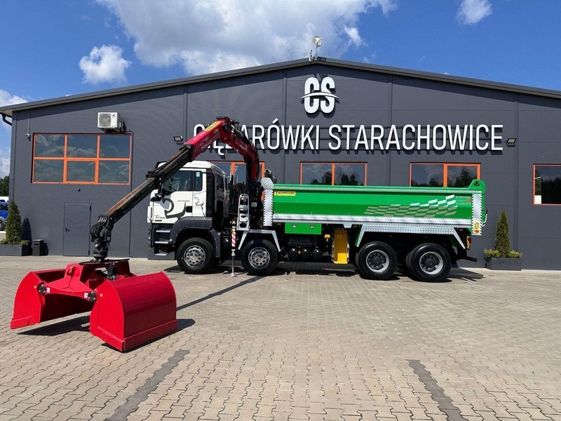 MAN TGS TGX 35.400 // 8x4 // E5 // wywrotka kiper + HDS z czerpakiem leasing MAN TGS TGX 35.400 // 8x4 // E5 // wywrotka kiper + HDS z czerpakiem: obrázek 19