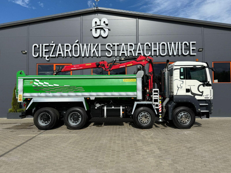 MAN TGS TGX 35.400 // 8x4 // E5 // wywrotka kiper + HDS z czerpakiem leasing MAN TGS TGX 35.400 // 8x4 // E5 // wywrotka kiper + HDS z czerpakiem: obrázek 6